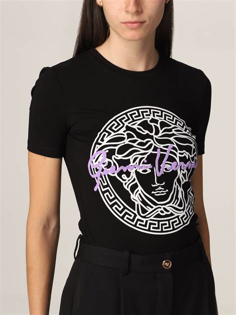 versace tshirt for women|versace t shirt women's sale.